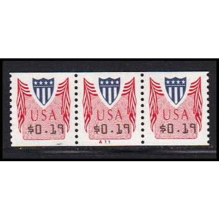CVP33 19c Shield Very Fine MNH LGG PNC 11/3 PA5398