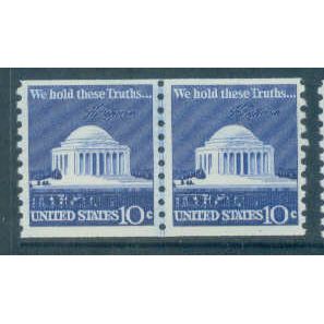 1520 10c Jefferson Memorial Fine MNH CLP B0863