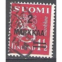 Finland 1937 Michel 202 O Cote (2013) 0.90 Euro Armoirie Cachet rond