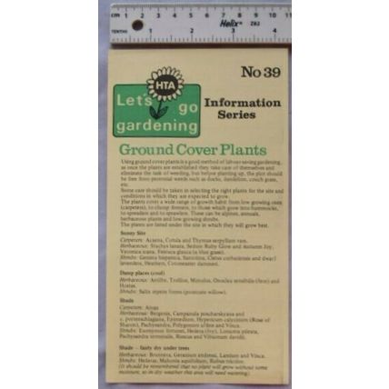 Let's Go Gardening No. 39 Ground Cover Plants