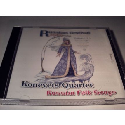 KONEVETS QUARTET - RUSSIAN FOLK SONGS - CDALBUM2008 - 1DISC