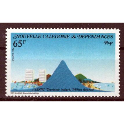 New Caledonia 501 MNH Mountains Environmental Preservation ZAYIX 0524S0381