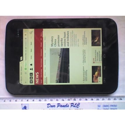 Black Tesco HUDL 1 Quad Core 16Gb WiFi 7inch Tablet & Lead