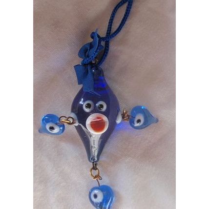Blue Evil Eye doll