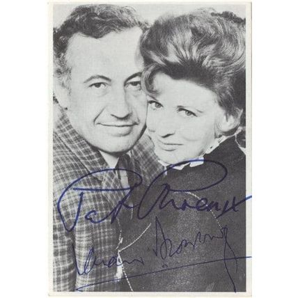 Alan Browning Howard Barbara Knox Coronation Street Antique Hand Signed Photo