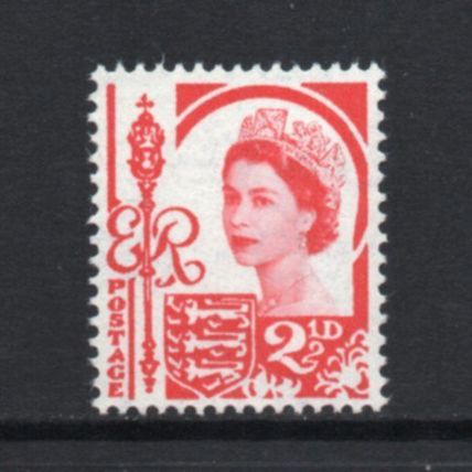 Jersey - 1958-67 - 2½d Carmine-Red (sg9) Mint Never Hinged