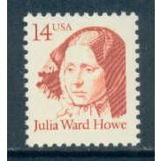 2176 14c Julia Howe Fine MNH Dry Gum MA2046
