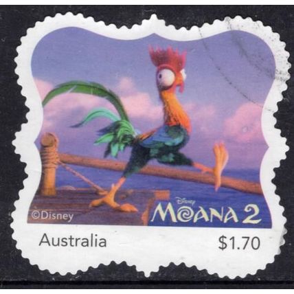 2025: DISNEY, MOANA 2, PART 2, $1.70 USED SELF-ADHESIVE MYSTAMP. 005
