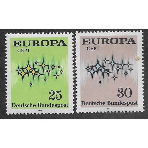 GER 1972 M/M (SET) 'EUROPA ' (2v)' (EBID53-781)