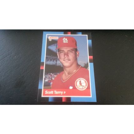 1988 Donruss Card # 647 Scott Terry Excellent (5) St Louis Cardinals