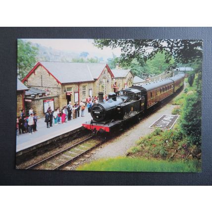 Keighley & Worth Valley Railway Haworth Station WV285 1995/2 Postcard #129