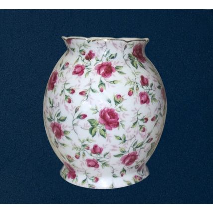 Lefton Replacement Rose Chintz ginger jar ONLY - NO LID 890R 890 vintage nice
