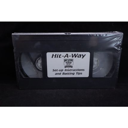 Hit-A-Way Set-Up Instructions And Batting Tips VHS Tape