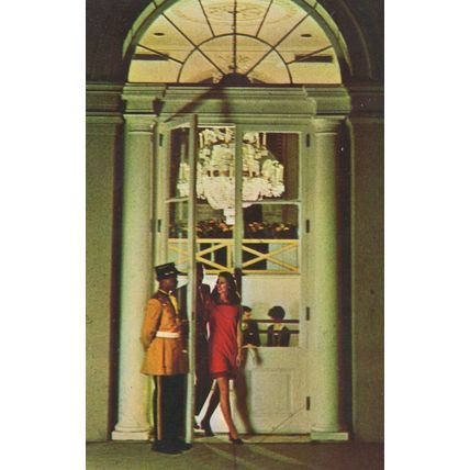 Royal Orleans Hotel New Orleans Louisiana USA Doorman Postcard