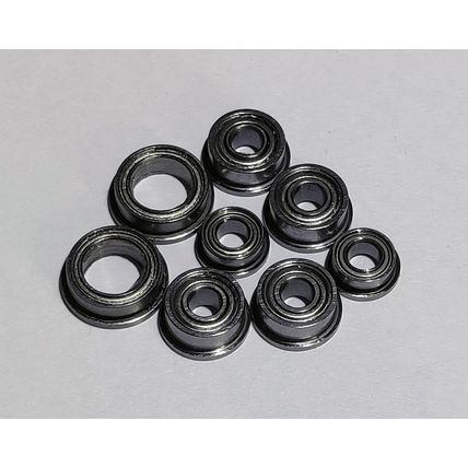(8pcs) COX GTP GP / NISSAN .049 Metal Sealed Ball Bearing Set