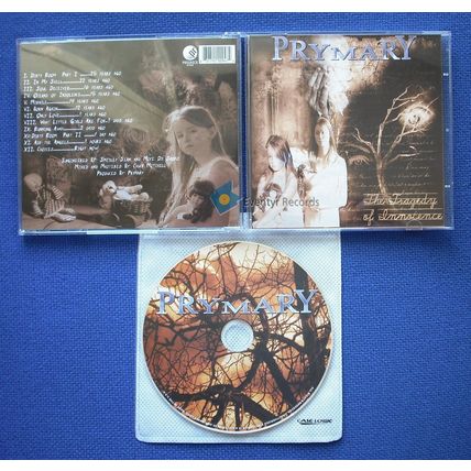 Prymary The Tragedy Of Innocence 2006 Used CD Progressive Metal USA