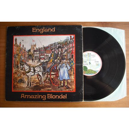 Amazing Blondel England 1972 Used LP Folk Rock Prog UK ILPS 9205