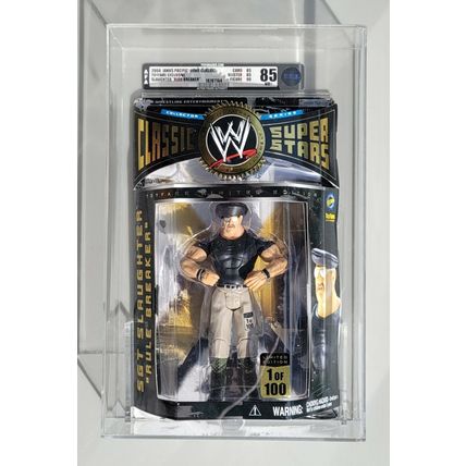 wwe wwf ljn classic superstars 1 of 100 afa graded 85 sgt. slaughter figure