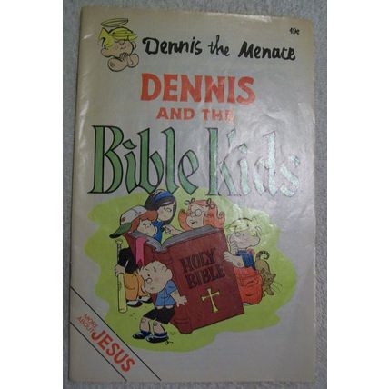 Dennis The Menace Bible Kids #6 Comic Book 1977 Bronze Age More About Jesus
