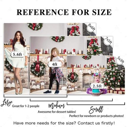 Allenjoy 7x5ft Winter/Christmas/Holiday Photography Background-NEW-SEALED-FAST