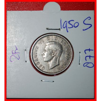 Ⰶ SCOTTISH 1949-1951~NO INDIA:GREAT BRITAIN★1 SHILLING 1950★LOW START★NO RESERVE