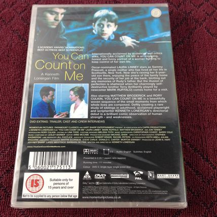You Can Count On Me - 2000 - Comedy/Drama - Rated R - DVD - Sealed - New