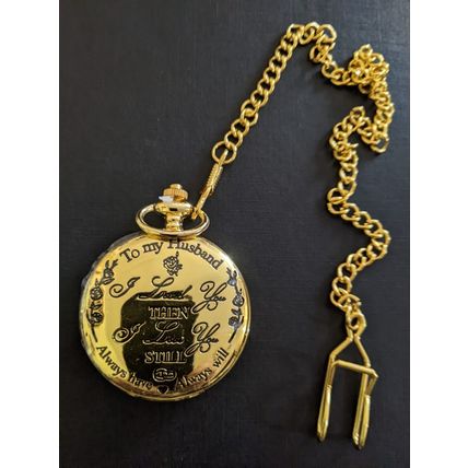 Dress Watch with Chain - Gift to Husband