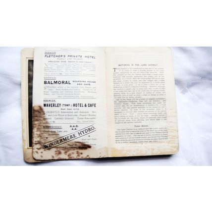 1934-5 Ward Lock Guide To The Lake District – When Things Were Rural !