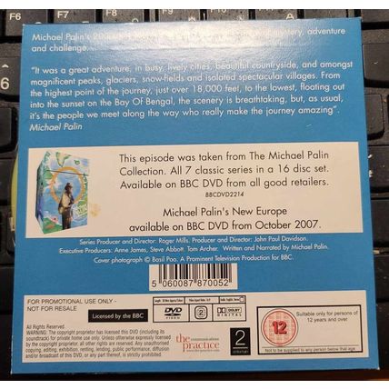 Himalaya DVD Promo Times Annapurna To Everest Michael Palin Collection