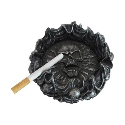 Skull Ashtray 5"