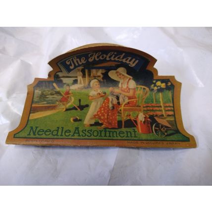 USED!! LOT OF SEWING ITEMS, BOBBINS, NEEDLES, WOOD SPOOL, FREE SHIPPING US ONLY!