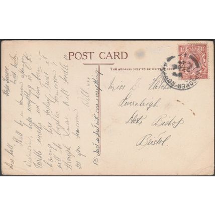 Parish Church, Midsomer Norton, Somerset, 1924 - Postcard