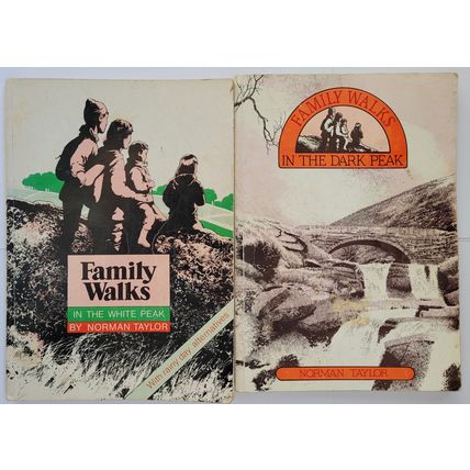 Family Walks in the Peak District x2, by Norman Taylor