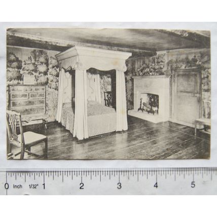 1953 Postcard Packwood House, Warwickshire - Queen Margaret of Anjou's Room