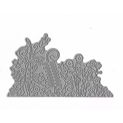 Tattered Lace. Panorama Grass Medium Die. Die Cutting Cardmaking Scrapbooking