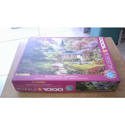 BLOOMING GARDEN Jigsaw Puzzle (1000 Piece) Eurographics