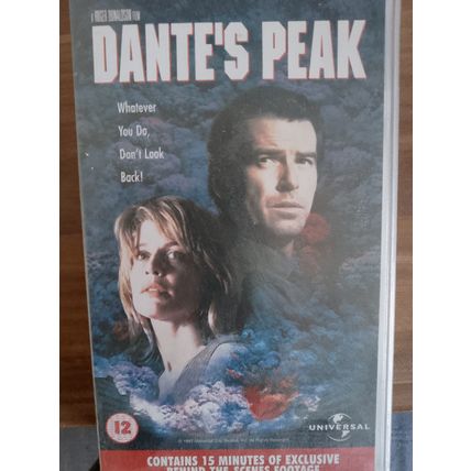 Dante's Peak VHS