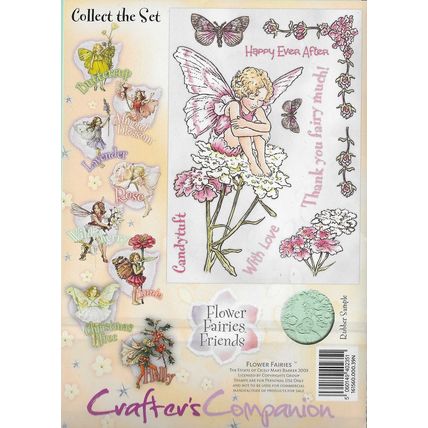 Crafter's Companion. Flower Fairies Friends Candytuft Stamp Set.
