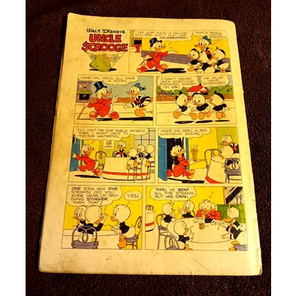 Golden Age Dell 10 Cent Comics Walt Disney's Uncle Scrooge 5 2.5 GD+ Shape 1954