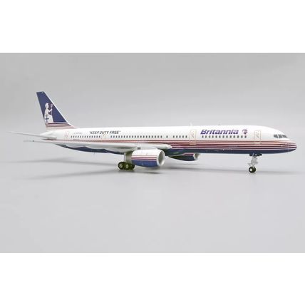 BOEING 757-200 BRITANNIA AIRWAYS REG: G-BYAK WITH STAND - JC WINGS XX2645 1/200