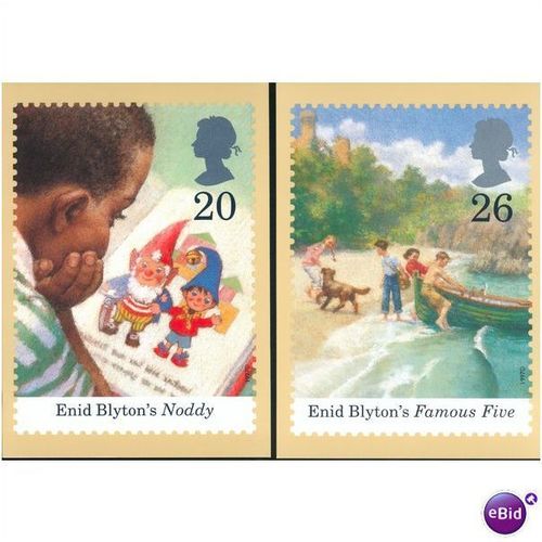 GB PHQ's mint set 1997 - Birth Centenary of Enid Blyton