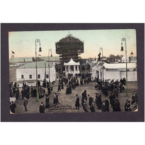 BELGIUM - BRUSSELS EXHIBITION 1910 - NICE COLOURED - USED