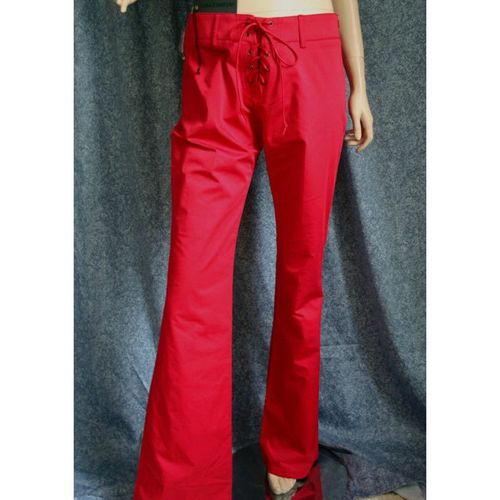 Karen Millen Red Trousers Size 10 New With Tag