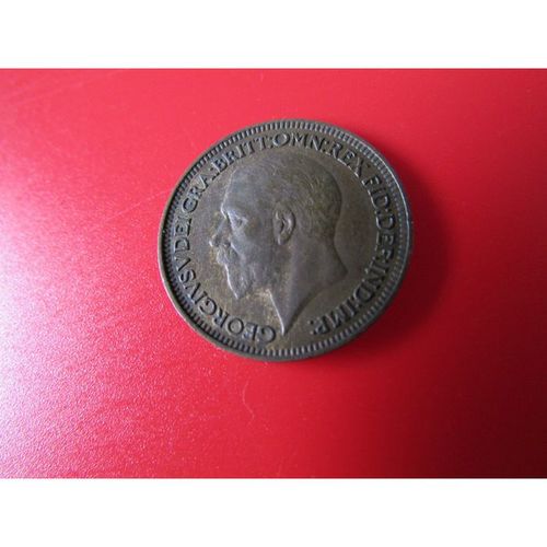 1933 GEORGE V FARTHING. FREE POST AW