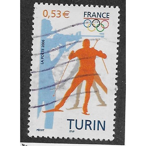 FRA 2006 53c 'WINTER OLYMPICS - TURIN' FINE USED (EBID57-421)