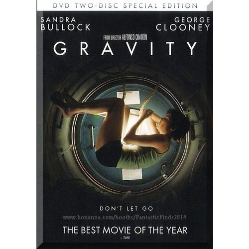 DVD - Gravity: Two Disc Special Edition (2013) *Sandra Bullock / George Clooney*