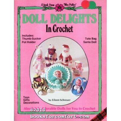 Doll Delights In Crochet, A book from Mrs Putter #7422