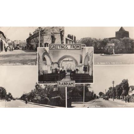 Saffron Walden Essex The Close Vintage Real Photo Postcard