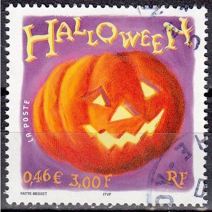 France 2001 Michel 3567 O Cote (2008) 1.00 Euro Halloween Cachet rond