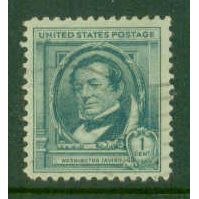 Used 859 1c Washington Irving Fine NA1569